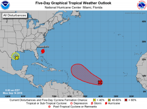 5-Day Tropical Outlook | September 16, 2019, 8am ET