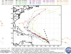 Invest 97L Models | September 16, 2019