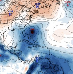 GFS Model for 9/20/2019