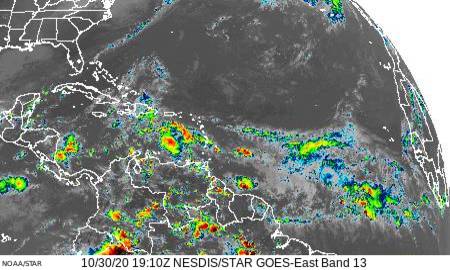 NESDIS/STAR GOES-East Band 13 | October 30, 2020, 2:10pm ET