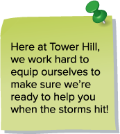 Here at Tower Hill, we work hard to make sure we're ready.