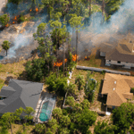 Florida Home wildfire