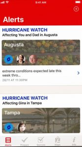 Hurricane - American Red Cross App Screenshot